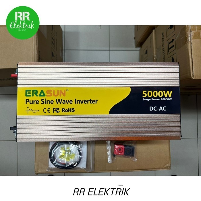 Power Inverter Pure Sine Wave PSW Sinus 5000W 24V / 48V ES5000 ERASUN