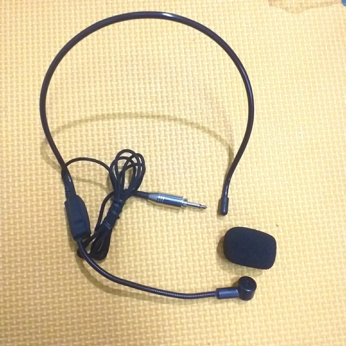 (GA777) (wk acc) Headphone kawat / MIC/MIK/MICROPHONE/MIKROFON HEADSET BANDO KABEL kualitas