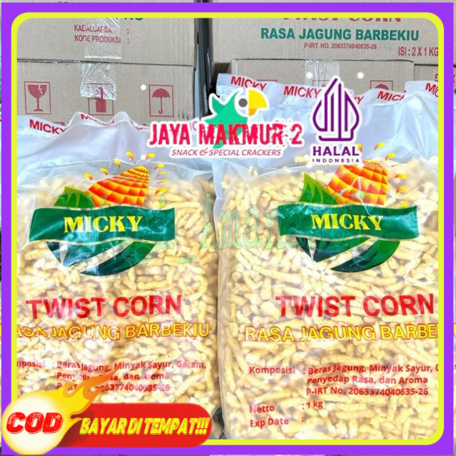 

1kg twist corn jagung bakar original tes