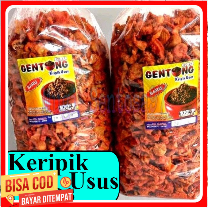 

keripik usus pedas daun jeruk crispy 1kg
