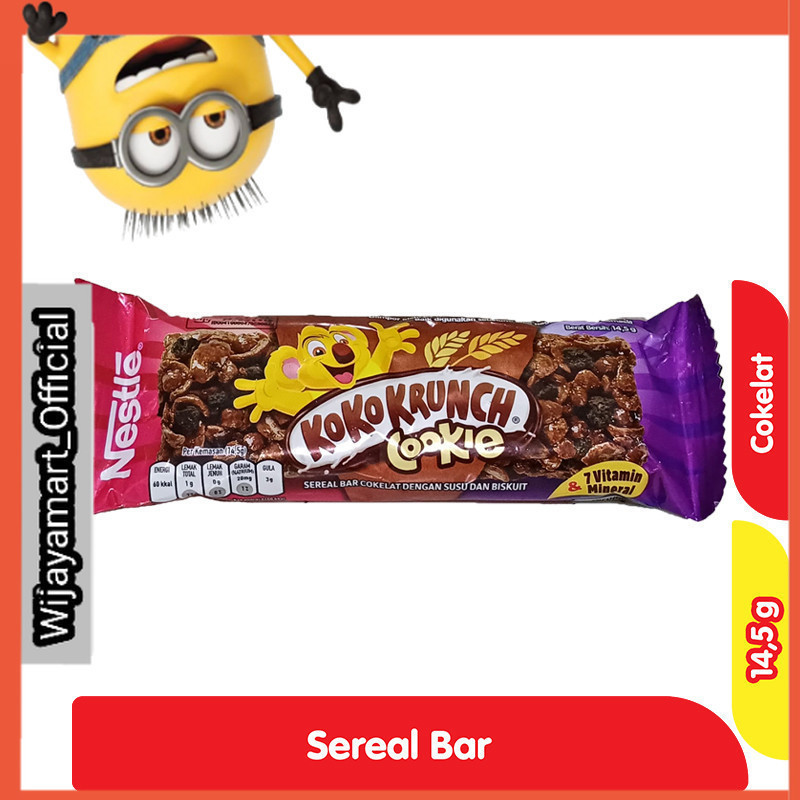 

Koko Krunch Sereal Bar Cokelat Susu Biskuit 14.5 g