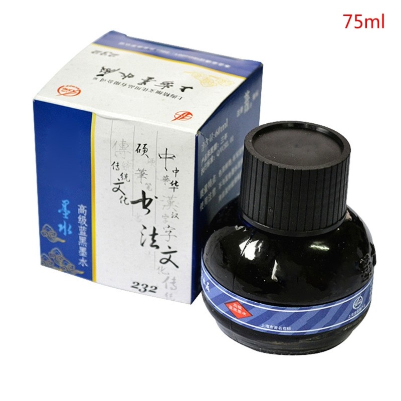 

Glass Bottled Smooth Fountain Pen Writing for Refilling Inks Stationery School Supplies QXNF