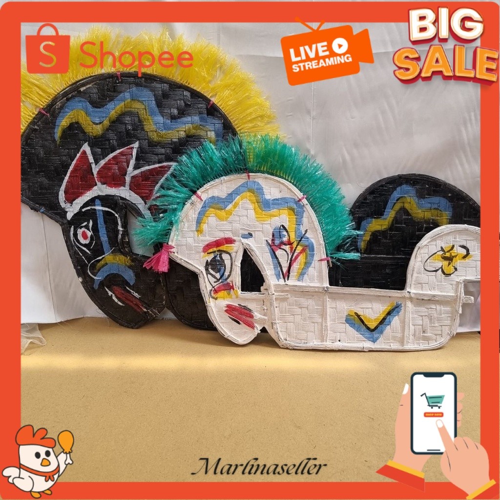 PROMO  JARAN KEPANG BESAR / JARANAN REOG / Kuda Kepang Lumping Besar Jaranan 80cm / JARANAN DEWASA /