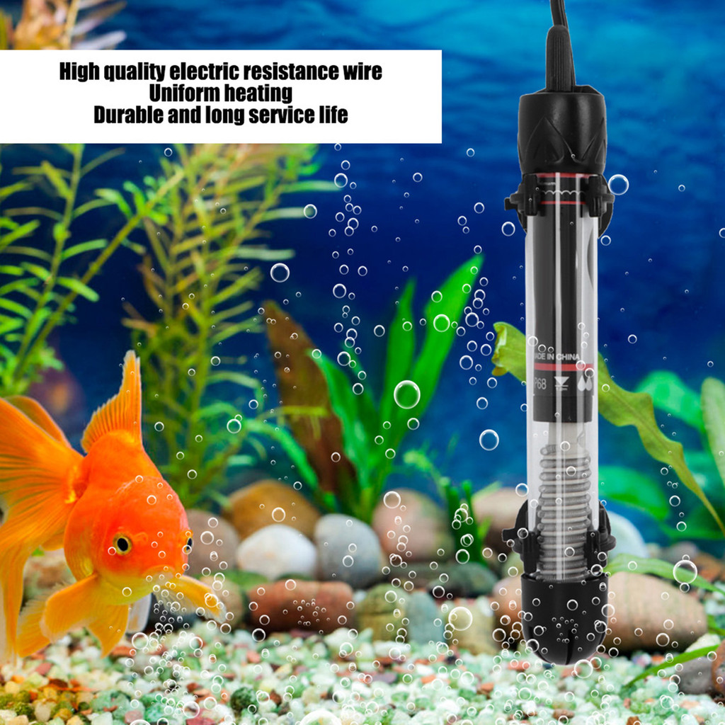 HX-906 Aquarium Mini Heating Rod Submersible Fish Tank Adjustable Water Heater Submersible Aquarium 