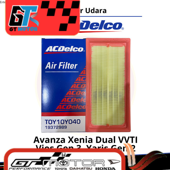 Filter Udara Avanza Xenia Dual VVTI, Vios Gen 3, Yaris Lele AC DELCO ORIGINAL Original Equipment man