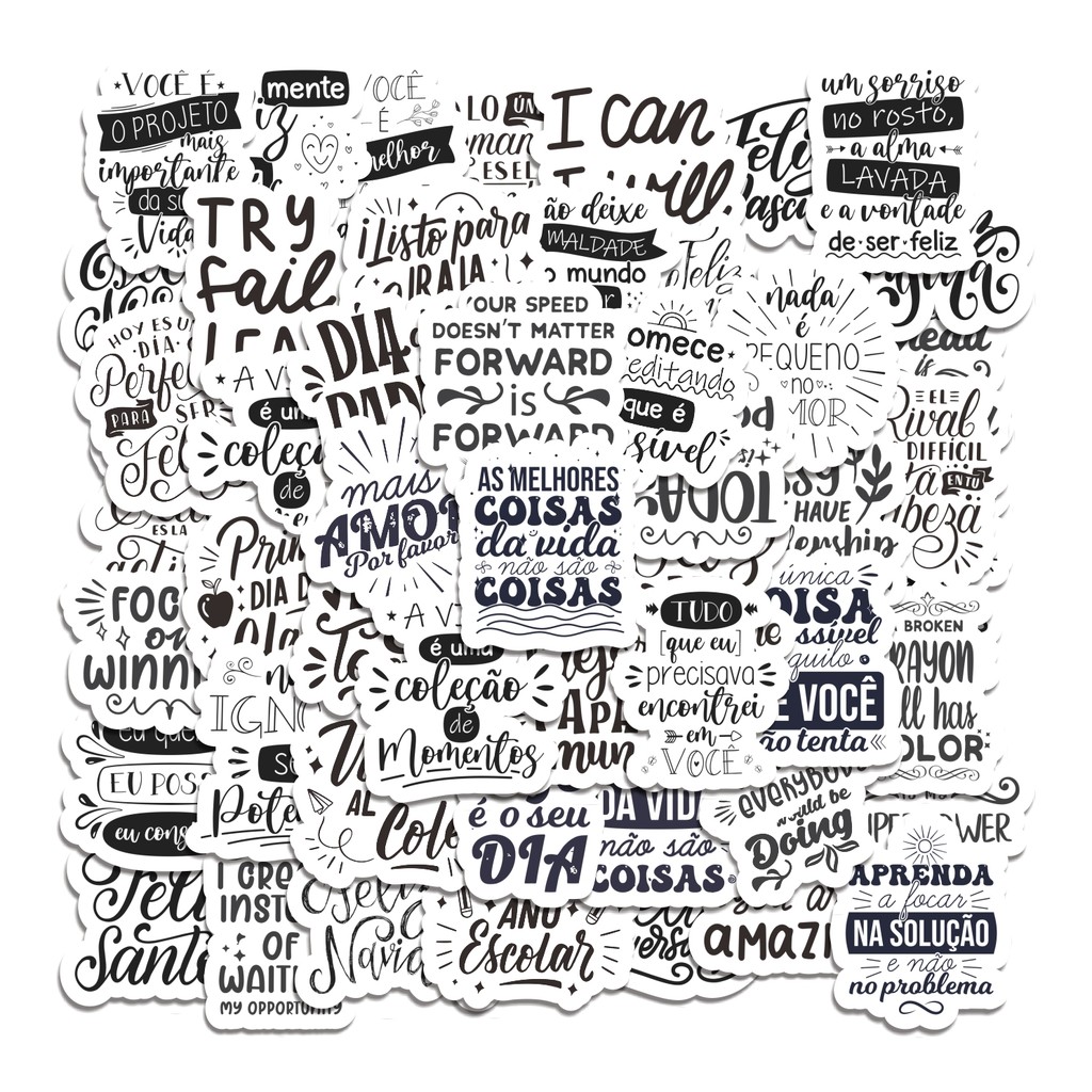 

COD 50 Pcs Stiker Ungkapan Motivasi Spanyol Aesthetic Lucu Anti Air Untuk Dekorasi Notebook Sepeda Skateboard Handphone