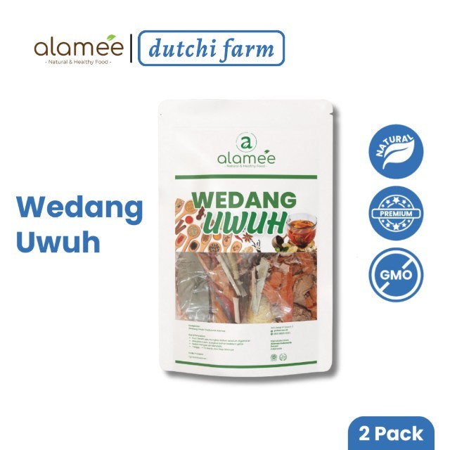 

ALAMEE Wedang Uwuh Komplit Asli Rempah Minuman Herbal Alami Langsung Seduh Lengkap Dutchi Farm