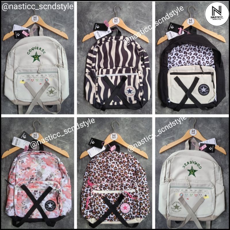 Big Ramadhan Sale TAS CONVERSE / TAS CONVERSE MOTIF BINTANG/ TAS CONVERSE LEOPARD