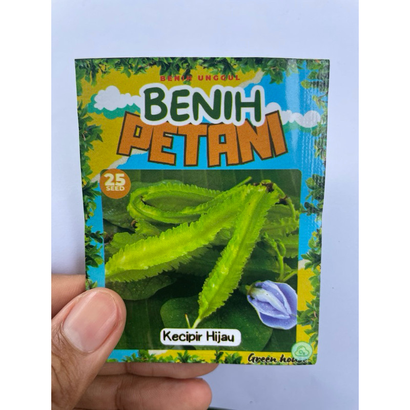 25 benih kecipir hijau panjang kecipir sayur kecipir lalap