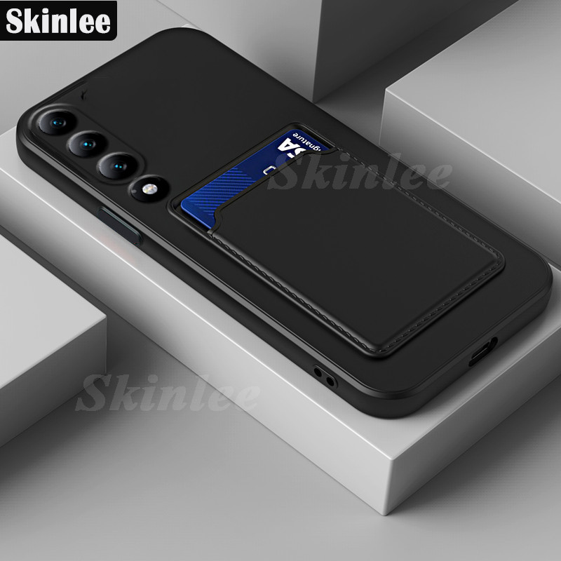 Untuk Meizu 20 Infinity case Card Slot Card Silica Gel Soft Holder Penutup dompet untuk Casing Ponse