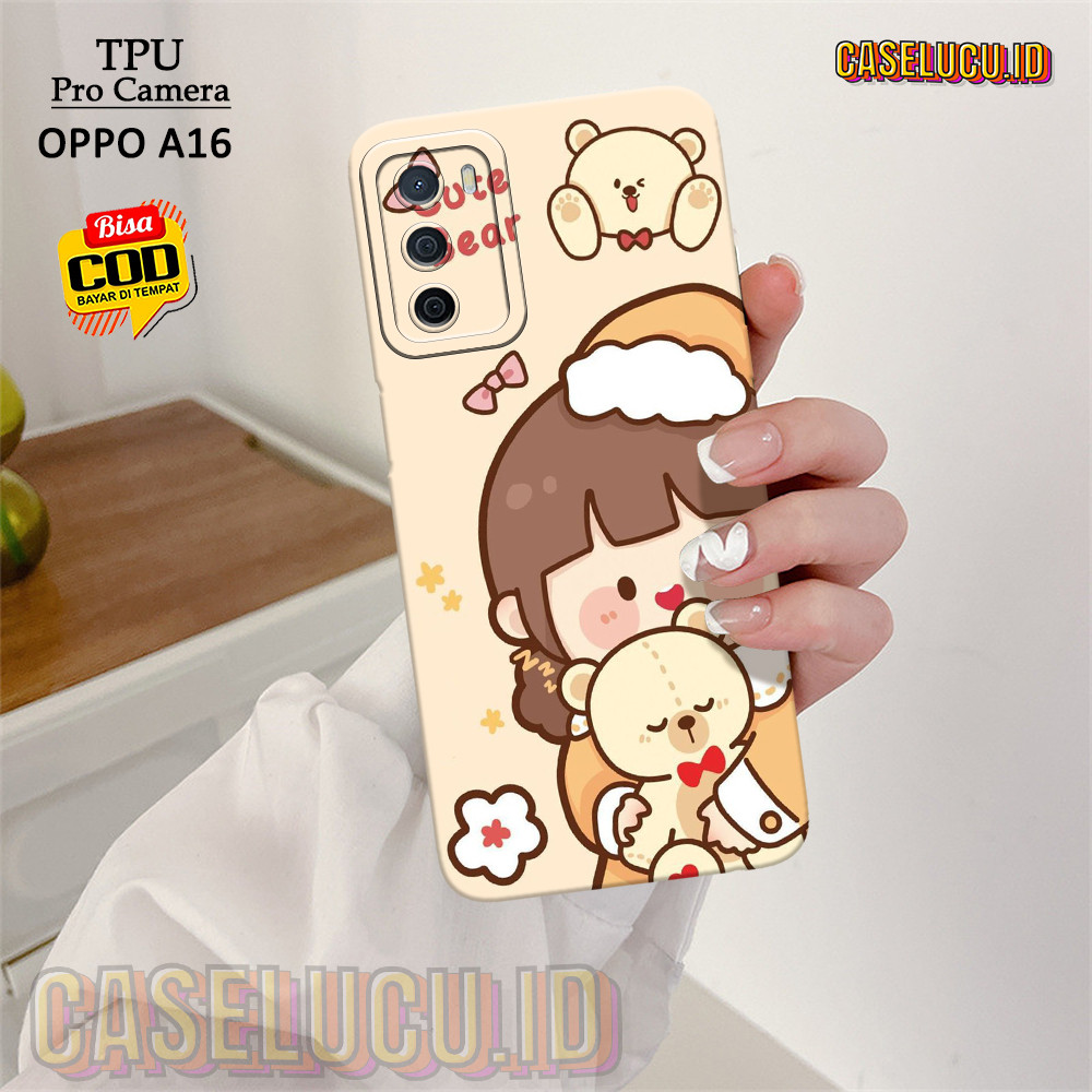 Casing Hp Oppo A16 Terbaru - Fashion Case Kartun - Case Hp Oppo A16 - Soft Case Hp  Oppo A16 - Kesin