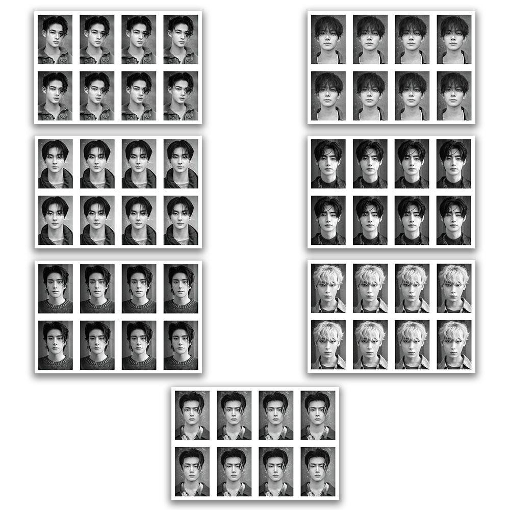 [kstuffind] (4) ENHA ID PHOTO PICTURE MEMBER ENHYPEN ENGENE ID PHOTO FOTO MURAH JUNGWON HEESEUNG JAY