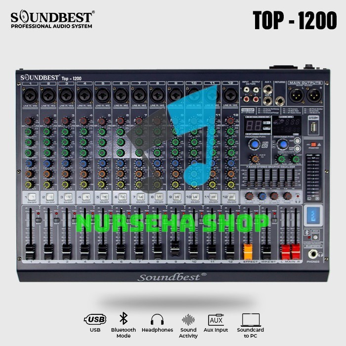MIXER SOUNDBEST TOP 1200 original