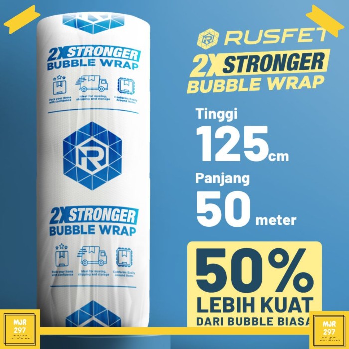 

BUBBLE WRAP BENING BUBBLE WRAP HITAM BUBLE WRAP DKM + 125CM x 50M - BENING LOGO HIJ