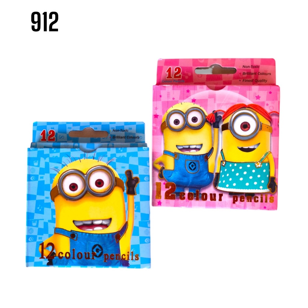 

OBRAL Pensil Warna Impor Motif Minion Colour Pencil Karakter Minions Alat Mewarnai Anak Sekolah SHABQ
