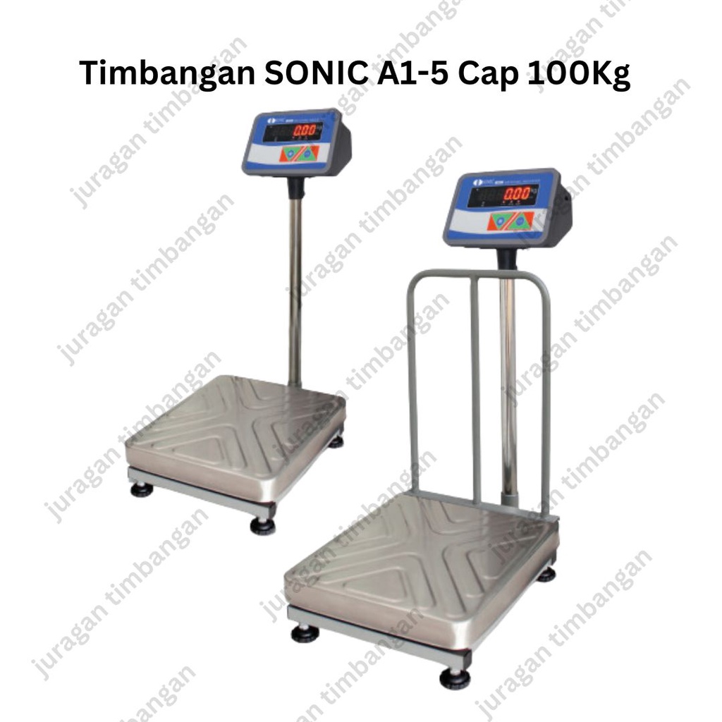TIMBANGAN DUDUK DIGITAL 100KG / SONIC A1-5 100kg / Timbangan 100kg Juragan Timbangan Digital