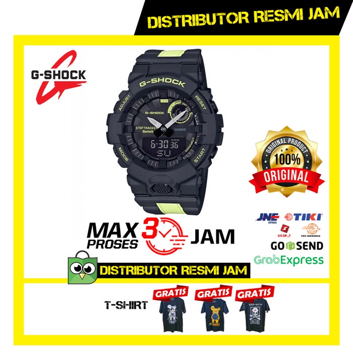 GShock GBA-800LU-1A1DR GBA-800 GBA800LU GBA800 Garansi Resmi 2 Tahun