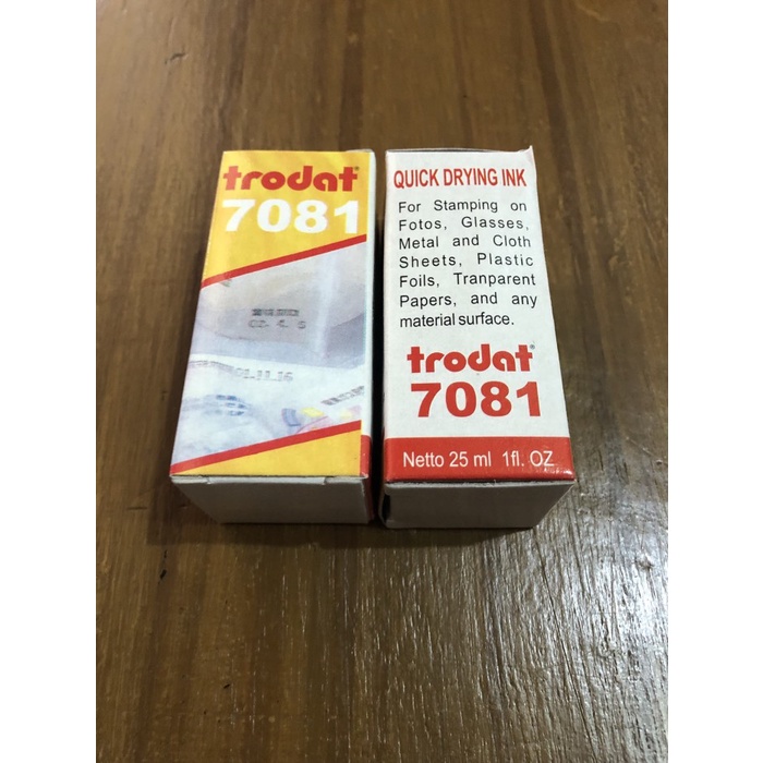 

Best Seller Tinta Trodat 7081 - Hitam