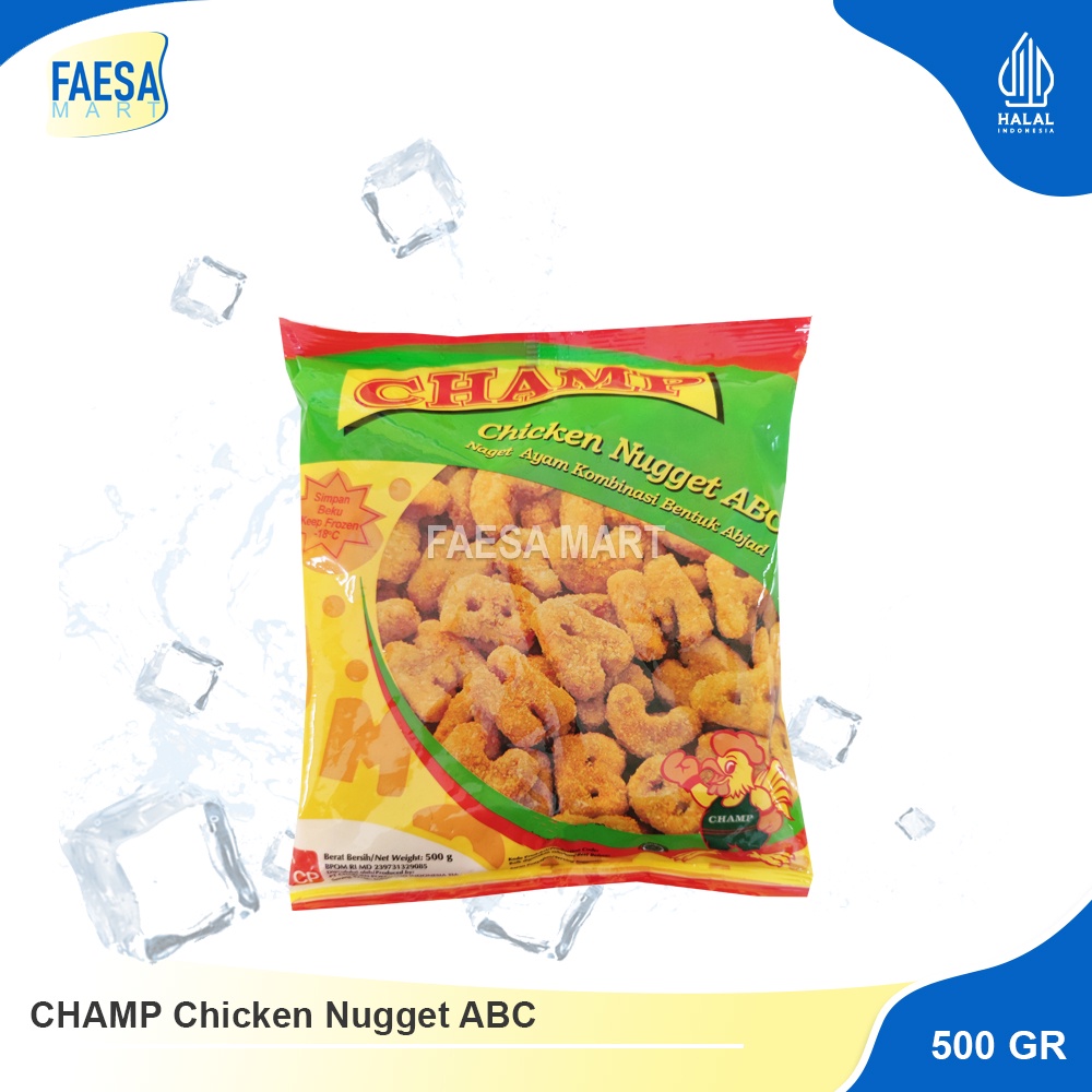 

CHAMP Chicken Nugget ABC 500gr