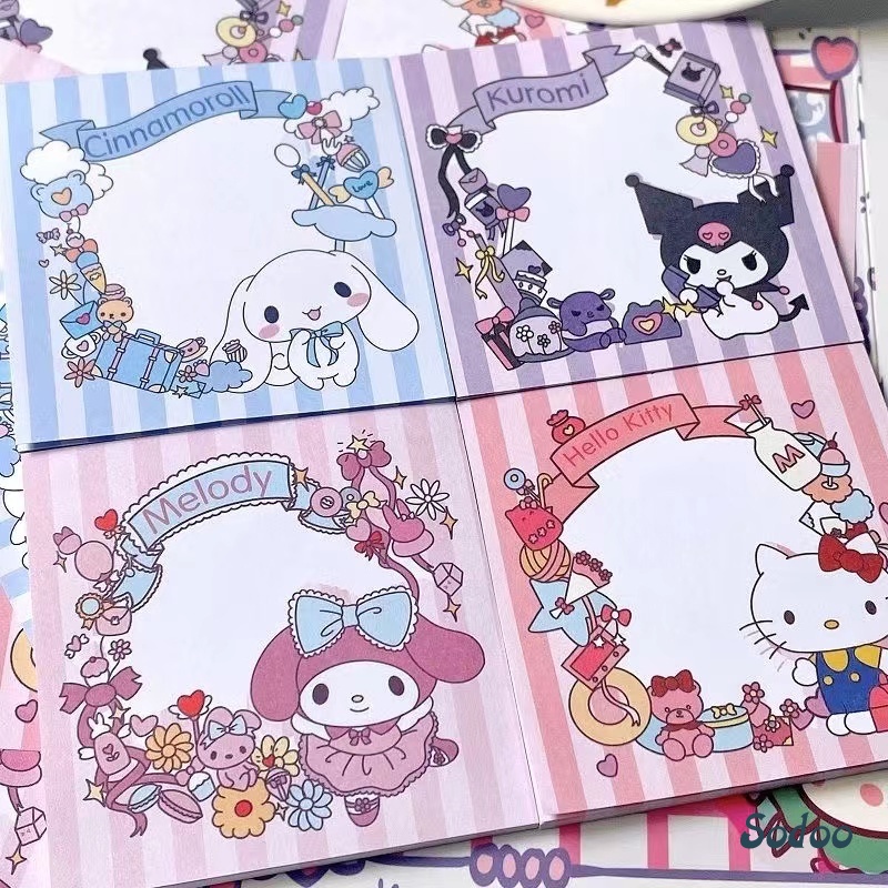 

Catatan Tempel Sanrio Lucu Siswa Gaya Manis Catatan Tempel Dekoratif - SO