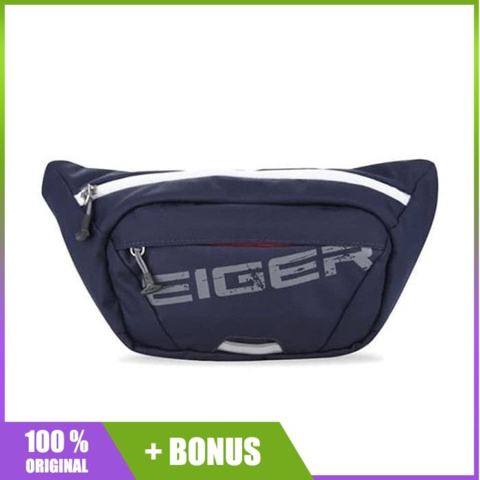 Tas Pinggang Eiger Conserve Converse Waist Bag Navy 91000 4385 Ori