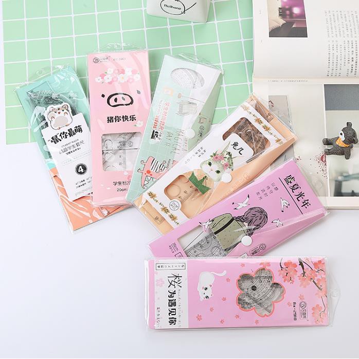 

PENGGARIS PLASTIK 1 SET 4 MODEL / RULER 1SET AA109