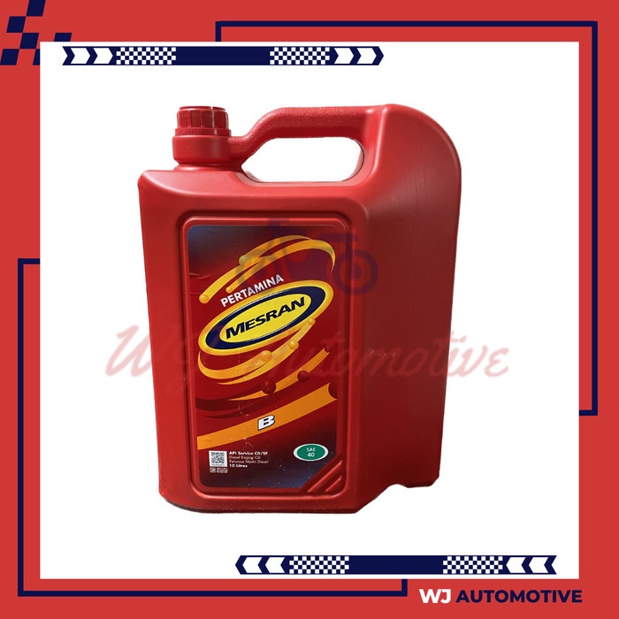Pertamina Mesran B 40 10 Liter Oli Mobil Mesrania B40 10Liter 10 Ltr Oli Mesin Mobil Diesel