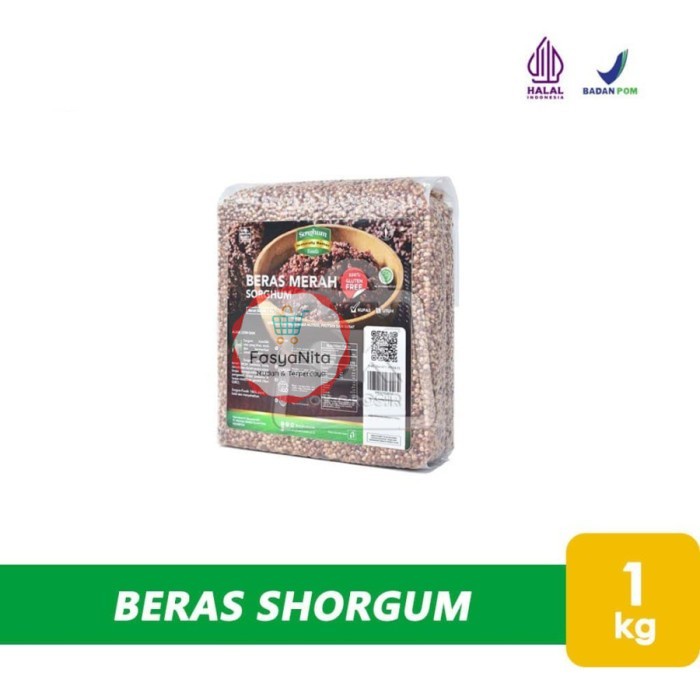 

Beras Sorgum Merah / Sorghum Rice (1 Kg) - FasyAnita Mart Denpasar