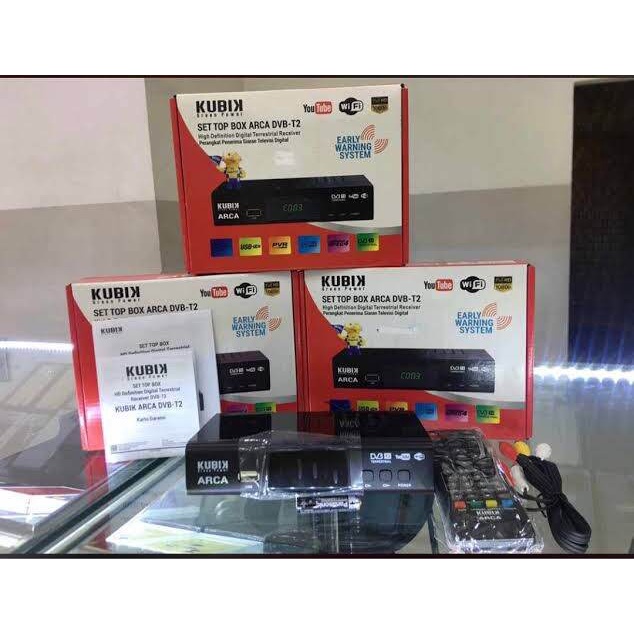 Cod Bergaransi Set Top Box Receiver DVB T2 Full HD Luby T2-01// Luby T2 -02 Terbaik