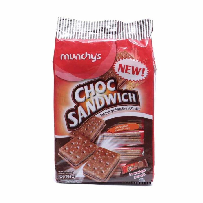 

MUNCHYS SANDWICH CHOCO 300GR