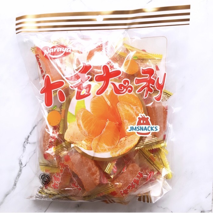 

✨PROMO✨ -[PROMO!!] Naraya Jelly Jeruk 500gr - permen jelly nikmat enak grosir m