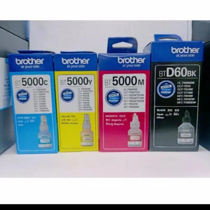

Best Seller- TINTA BROTHER BT6000 BK/BT D60 BK/BT 5000 ORIGINAL - hitam bk