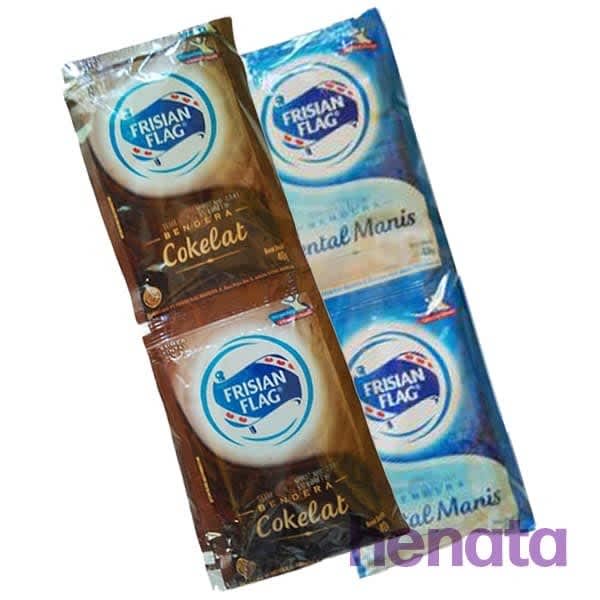 

Susu Frisian Flag Bendera Kental Manis Renceng 40gr Sachet