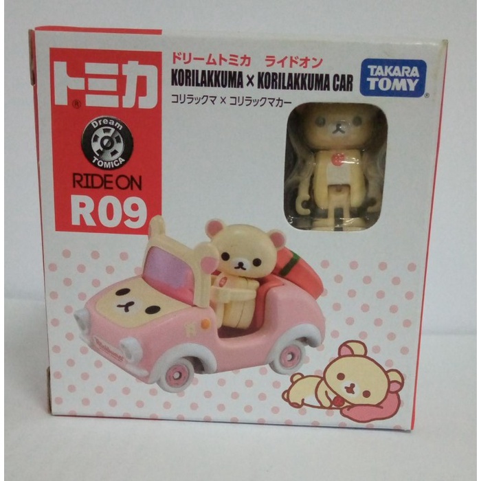 R-34 Takara Tomy Dream Tomica Ride On R09 Korilakkuma Car  968351