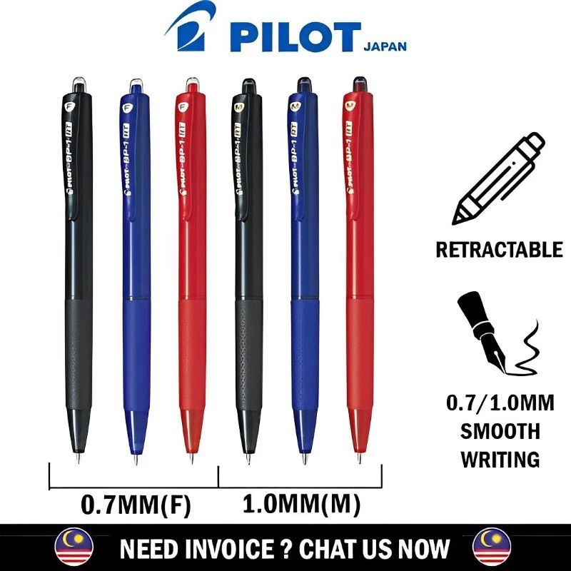 

RB Pulpen Pilot BP-1 RT ( 1pak/12 pcs )