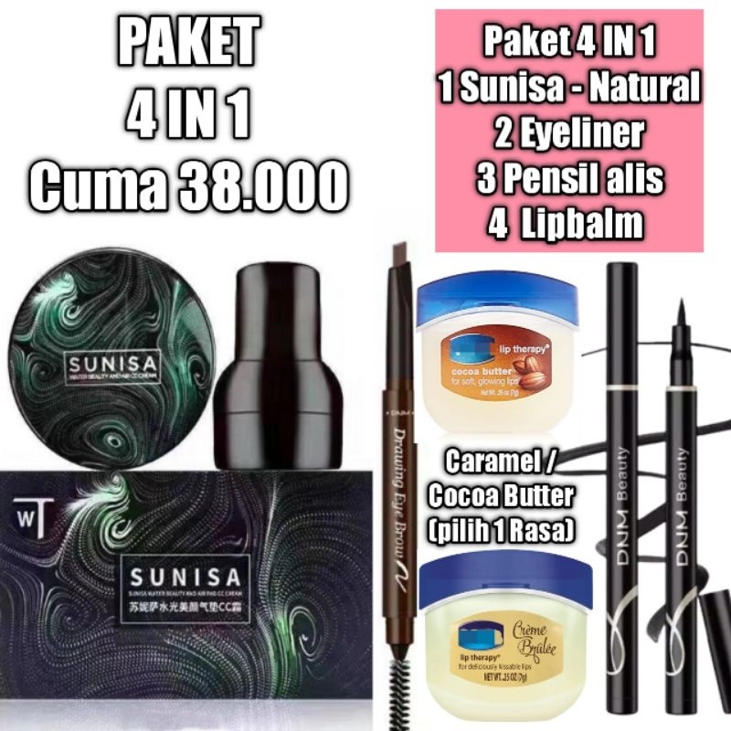 [Medan] PAKET SUNISA 4 IN 1 paket set kecantikan murah dan lengkap PERFECTBEAUTYMALL