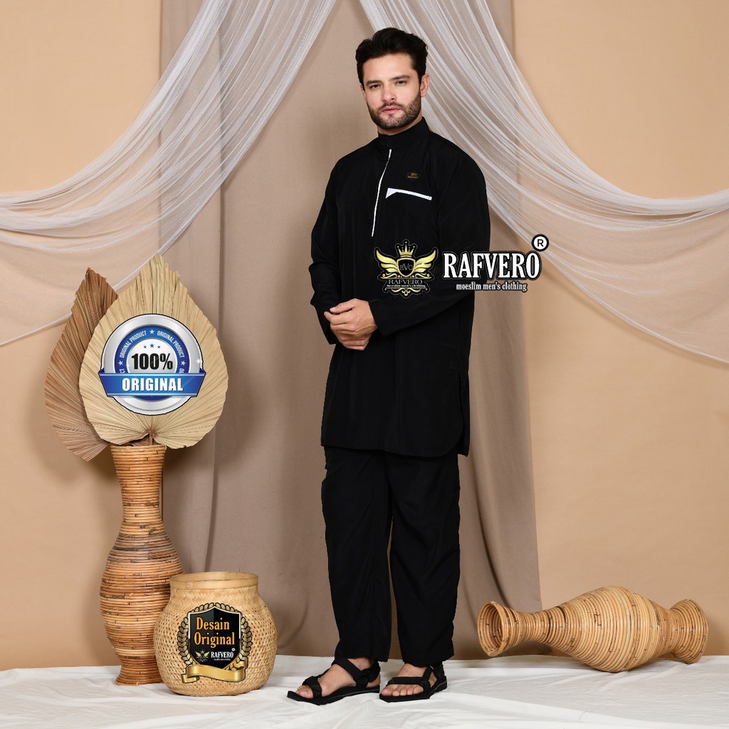 HS - SETELAN KOKO KURTA PAKISTAN PRIA MUSLIM - QURTA PAKISTAN SETELAN - BAJU KURTA PAKISTAN