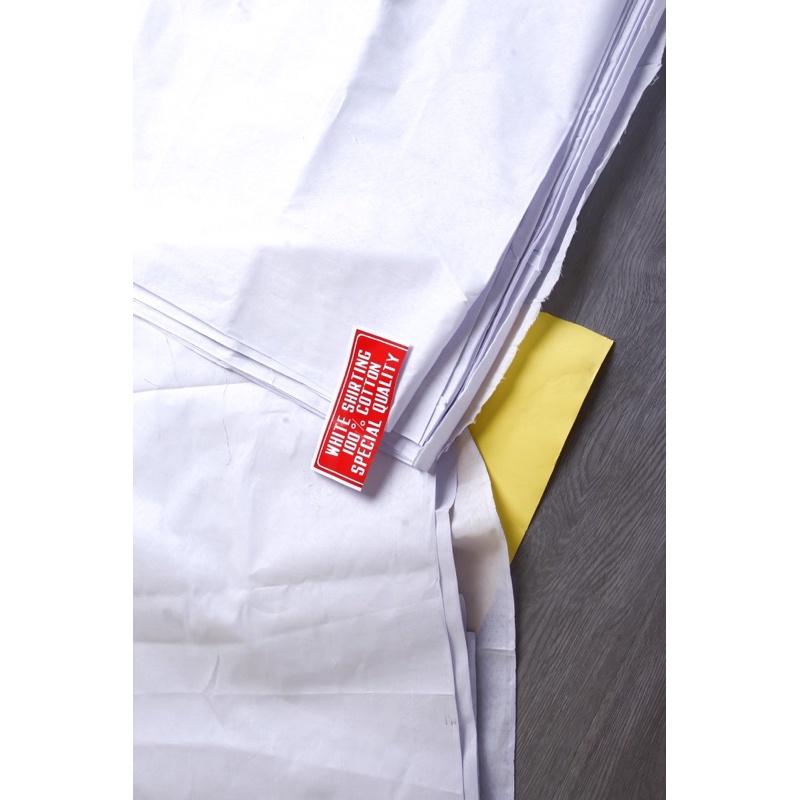 KAFAN BERKUALITAS / KAIN PUTIH METERAN / KAIN MORI - LACI - LAWON TEBAL PREMIUM  / KAIN MORI / KAIN 