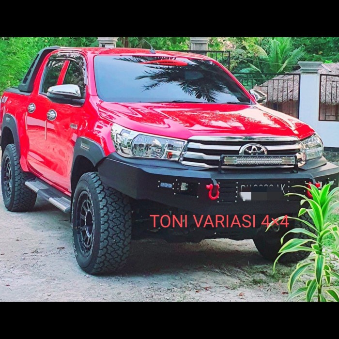 Bullbar Bumper Bemper Depan Hilux Revo