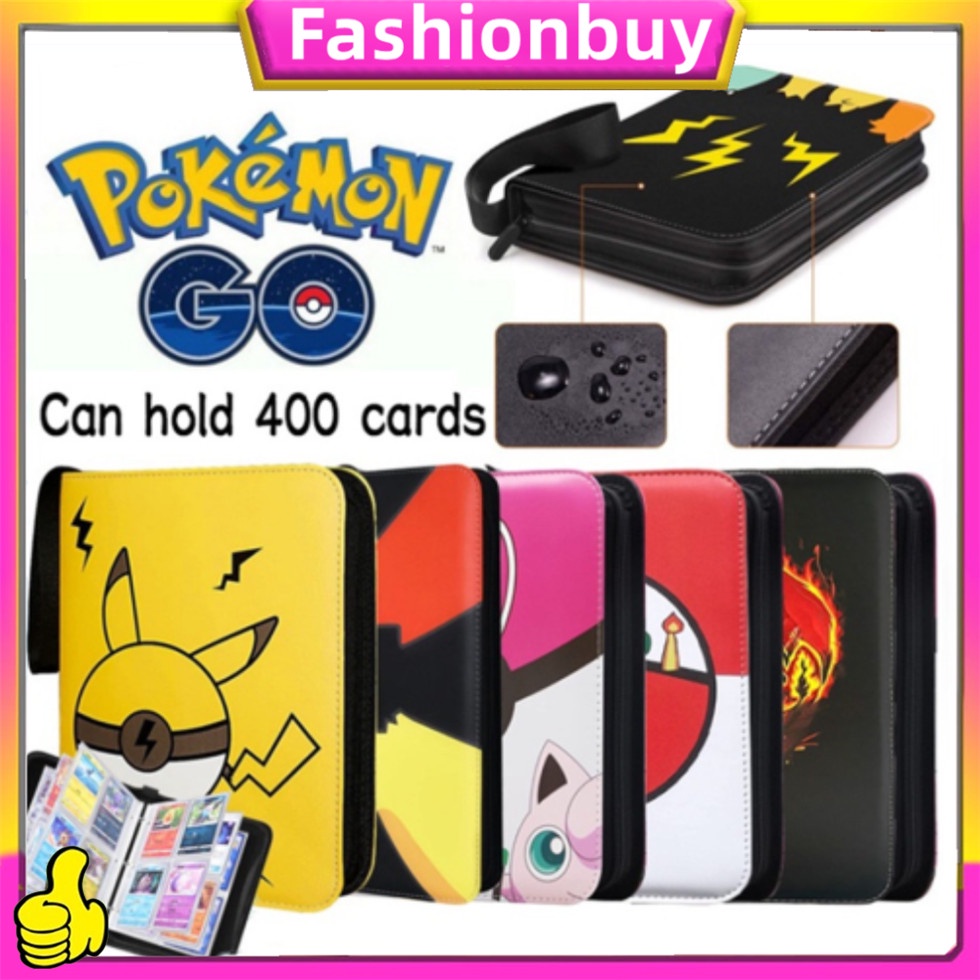 【COD】400PCS Buku Album Kartu Pokemon Kartu Game