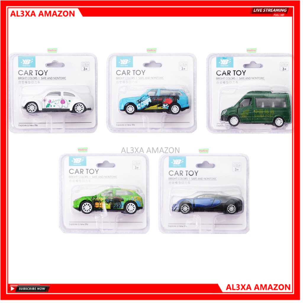 Alloy Pull Back Car Toys Yibao Toys