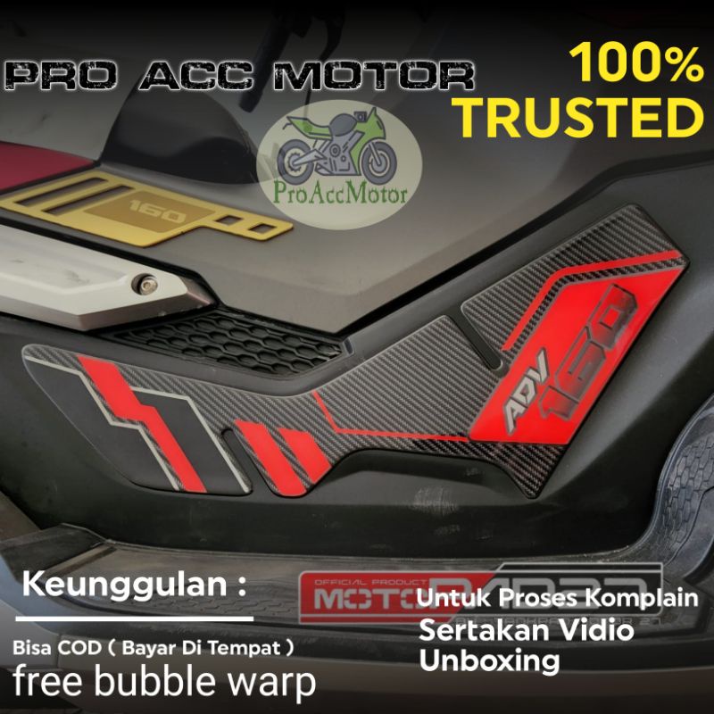 Stiker Sidepad ADV 160 Resin Stiker Cover Sidepad ADV 160 Resin Premium