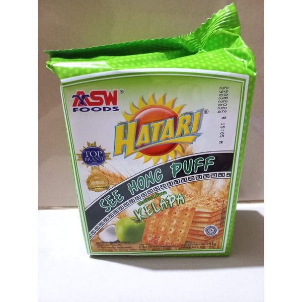 

hatari malkist SHP 245 gram 1 dus isi 36 pcs