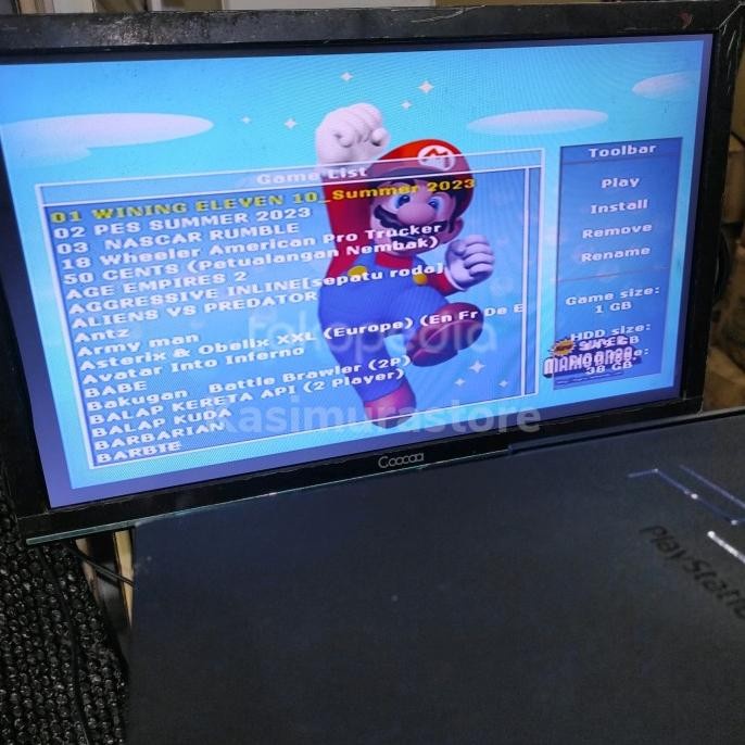 Hardisk PS2 40 GB / 80 GB / 120 GB / 160 GB / 250 GB Full Game Terbaru