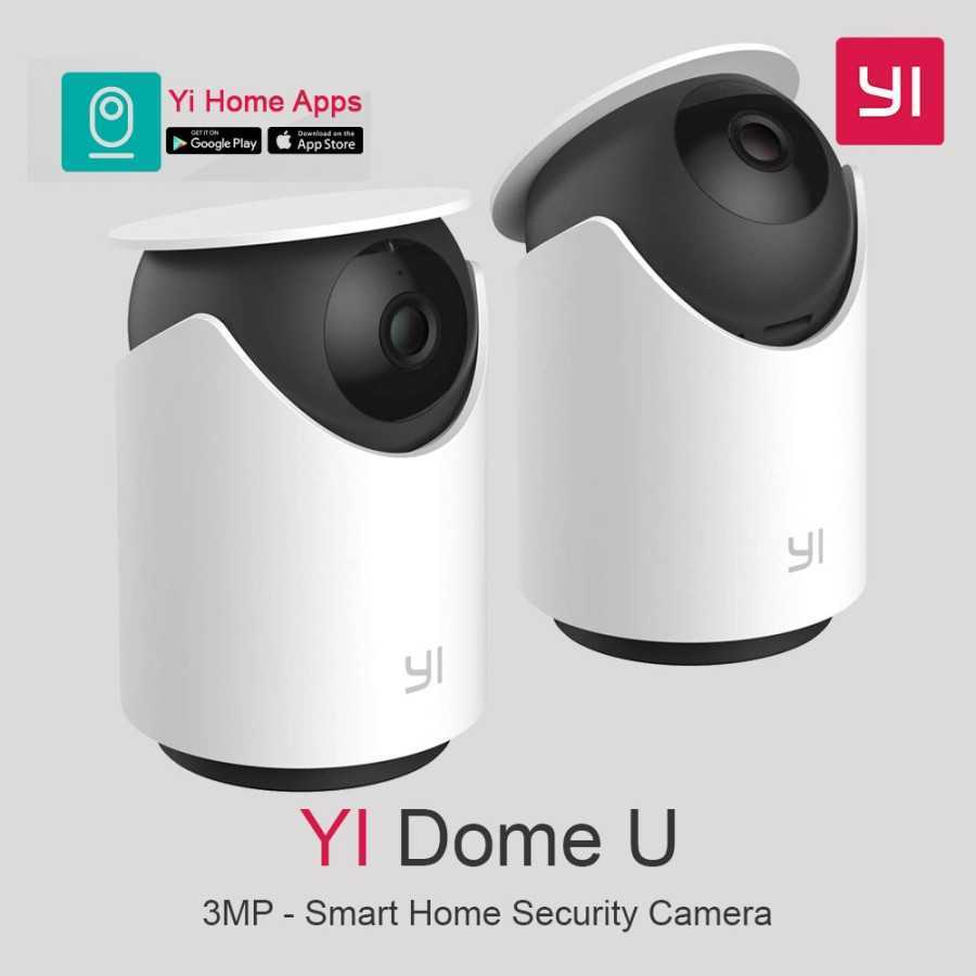 Xiaoyi Yi Dome U 3MP 1296P Smart IP Camera 360 Kamera CCTV