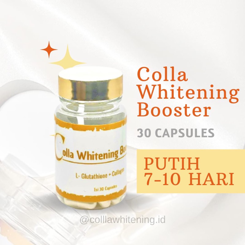 (COD) Colla Whitening Booster ( 30 kapsul )