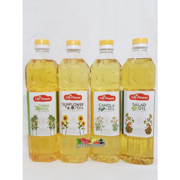 

Lily Flower Oil 1L | MInyak Canola - Corn - Salad - Sunflower