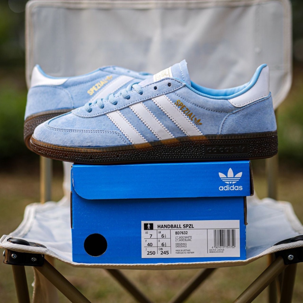 Adidas Handball Spezial Light Blue Original BNIB | Sepatu Casual