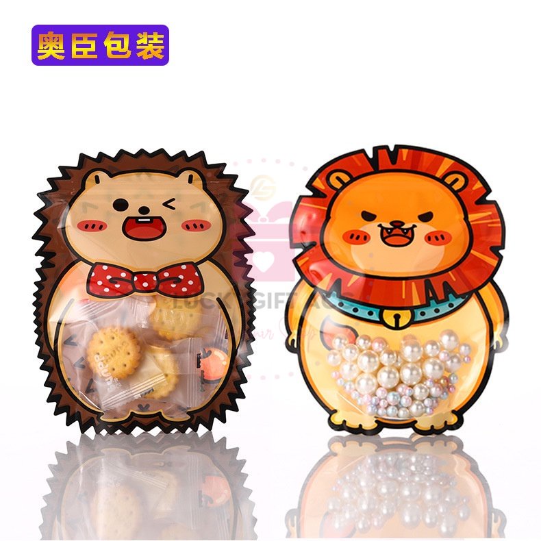 

(SANRIO UNIQUE 23) (10 pcs) PLASTIK ZIPLOCK STANDING POUCH ANIMAL / PLASTIK ZIPPER STANDING / PLASTIK KEMASAN MOTIF ANIMAL KAWAI