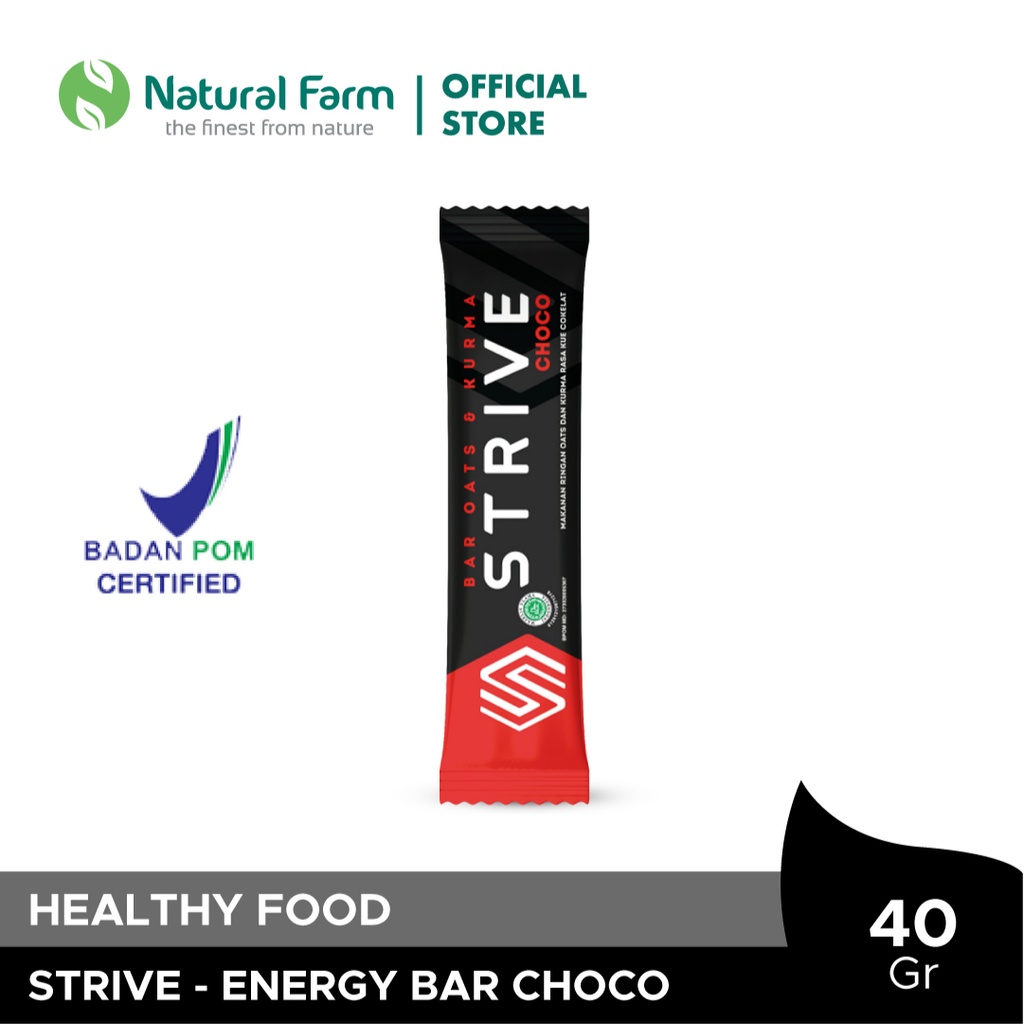 

Strive Energy Bar Choco - 40gr